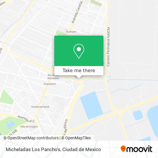 Micheladas Los Pancho's map