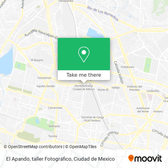 El Apando, taller Fotográfico map