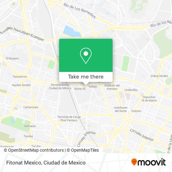 Fitonat Mexico map