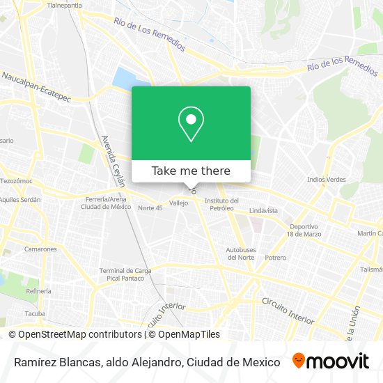 Mapa de Ramírez Blancas, aldo Alejandro