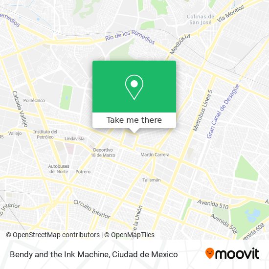 Mapa de Bendy and the Ink Machine