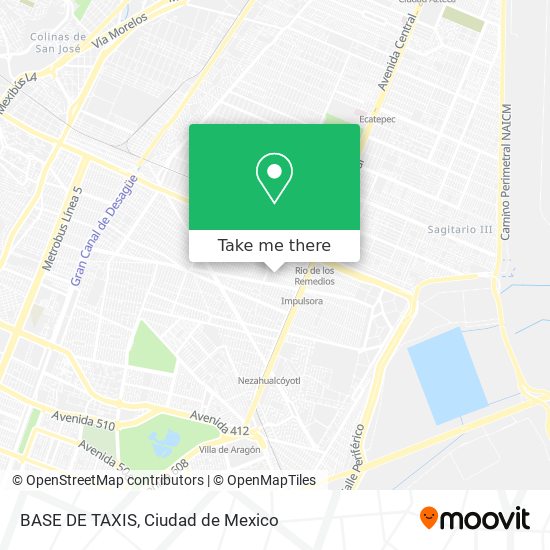 BASE DE TAXIS map