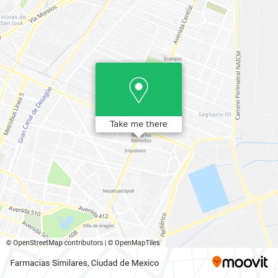 Farmacias Similares map