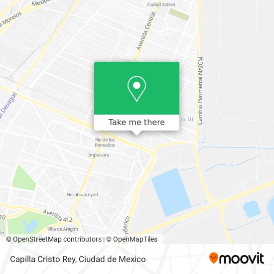 Mapa de Capilla Cristo Rey