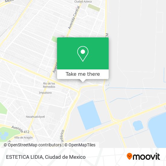 Mapa de ESTETICA LIDIA