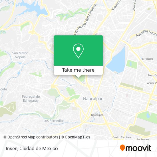 Mapa de Insen