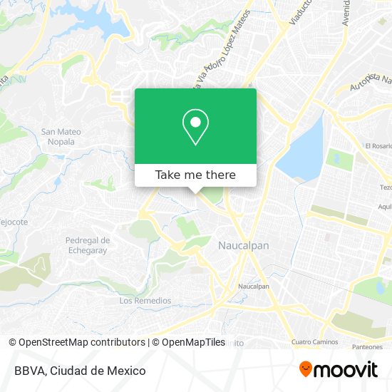 BBVA map