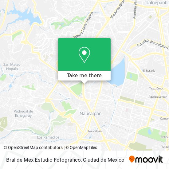 Bral de Mex Estudio Fotografico map