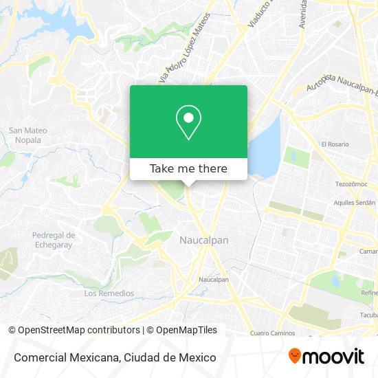 Comercial Mexicana map