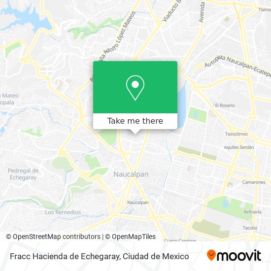 Fracc Hacienda de Echegaray map