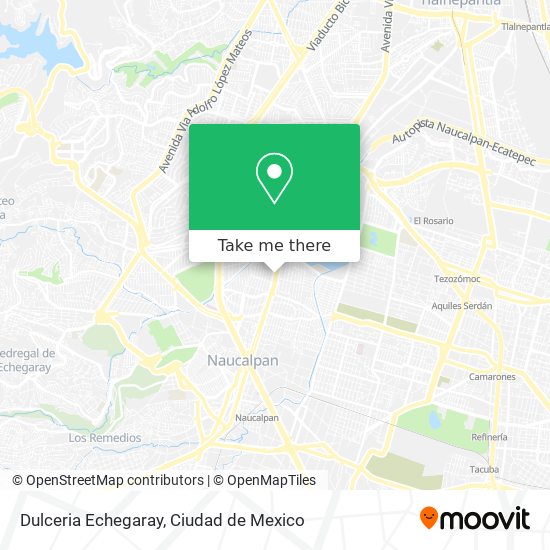 Dulceria Echegaray map