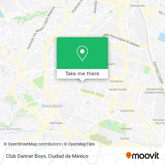 Mapa de Club Dancer Boys