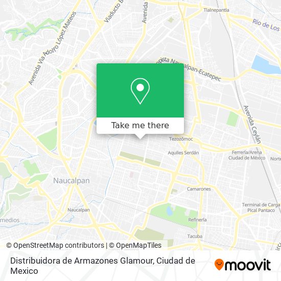 Distribuidora de Armazones Glamour map