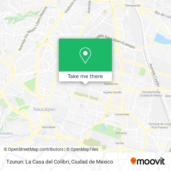 Tzunun: La Casa del Colibrí map