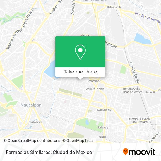 Farmacias Similares map