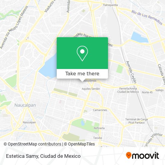 Mapa de Estetica Samy