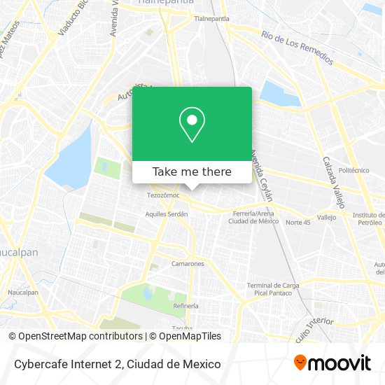 Mapa de Cybercafe Internet 2