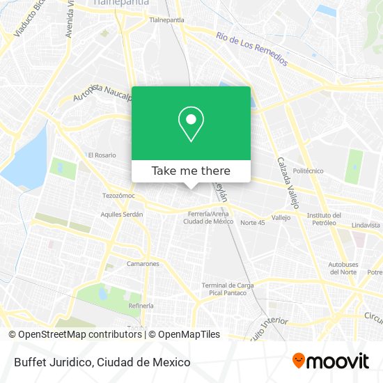 Buffet Juridico map