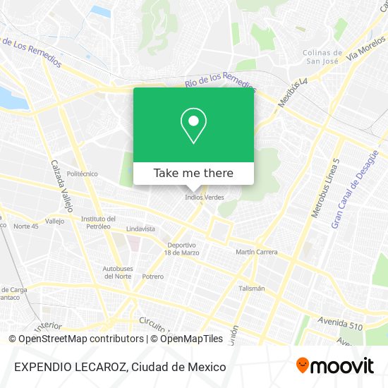 EXPENDIO LECAROZ map