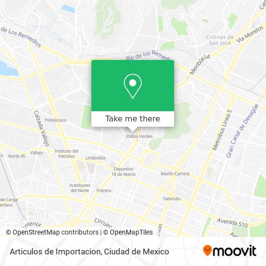 Articulos de Importacion map