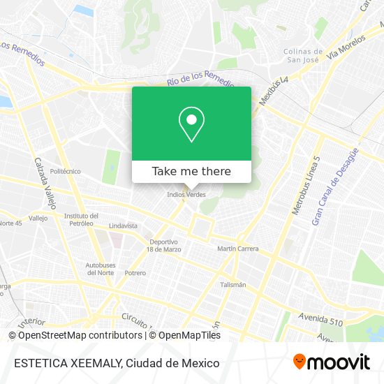 ESTETICA XEEMALY map