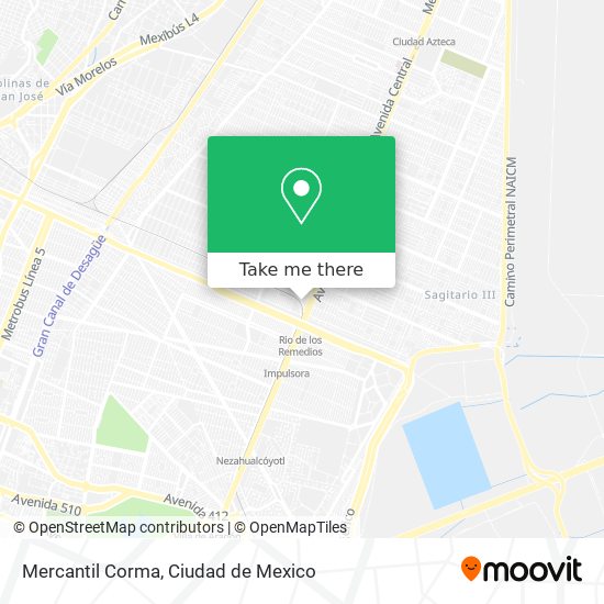 Mercantil Corma map