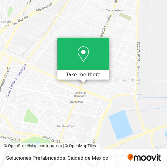 Soluciones Prefabricados map