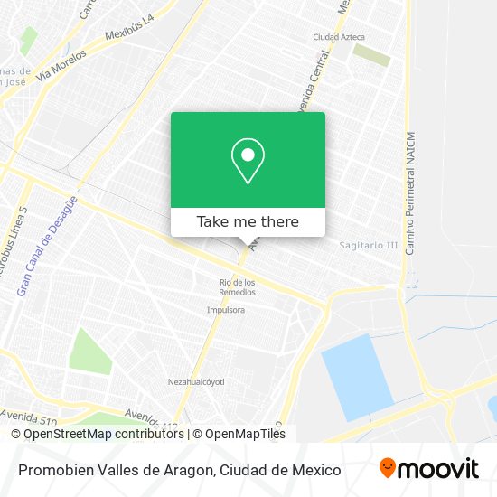 Promobien Valles de Aragon map