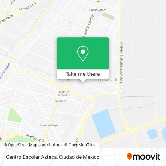 Centro Escolar Azteca map
