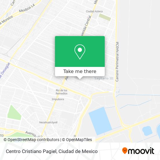 Centro Cristiano Pagiel map