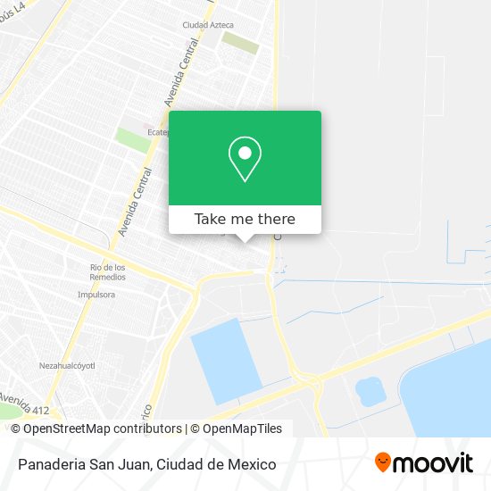 Mapa de Panaderia San Juan