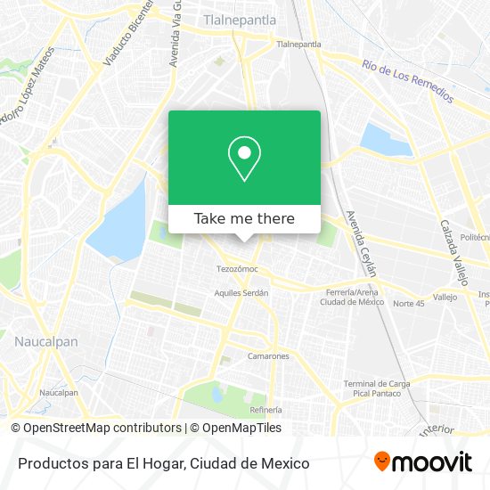 Productos para El Hogar map