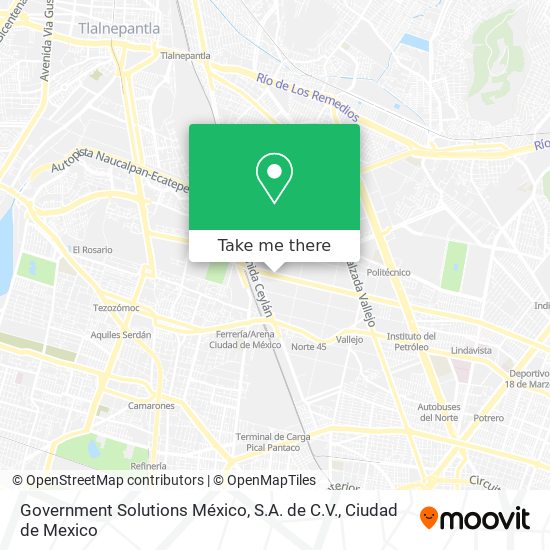 Government Solutions México, S.A. de C.V. map