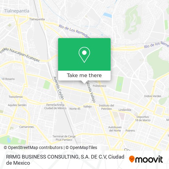 RRMG BUSINESS CONSULTING, S.A. DE C.V map