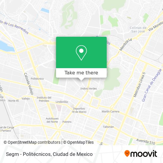 Segm - Politécnicos map