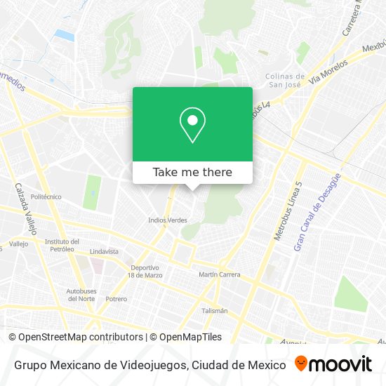 Grupo Mexicano de Videojuegos map