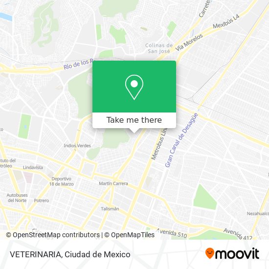 Mapa de VETERINARIA