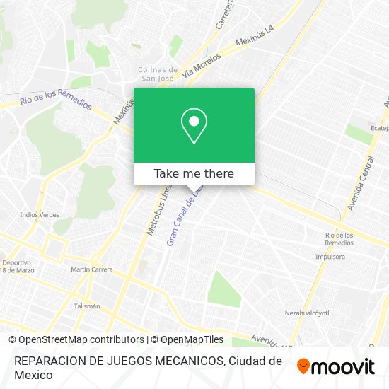 REPARACION DE JUEGOS MECANICOS map