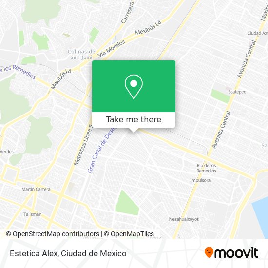 Estetica Alex map