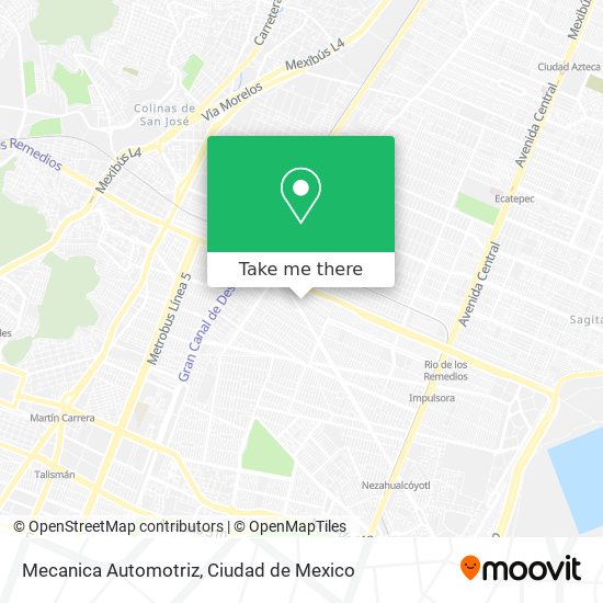 Mapa de Mecanica Automotriz