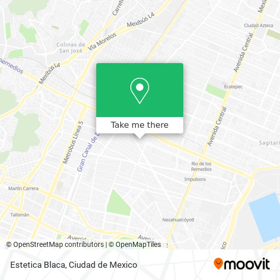 Mapa de Estetica Blaca