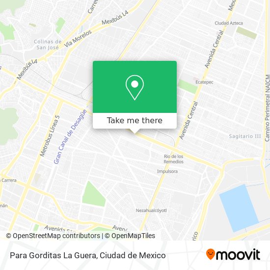 Para Gorditas La Guera map