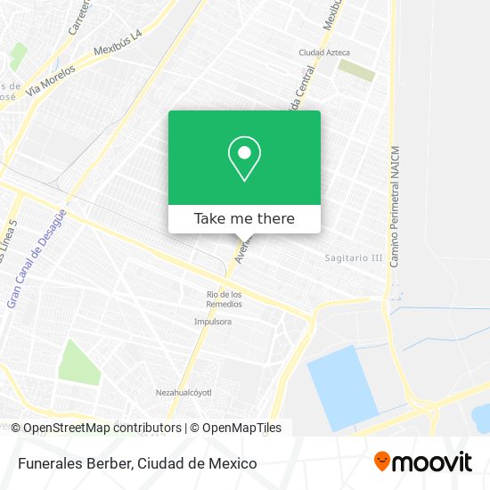 Funerales Berber map