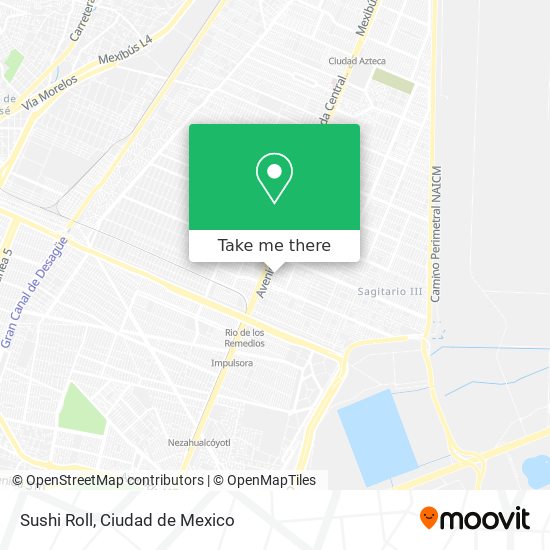 Mapa de Sushi Roll