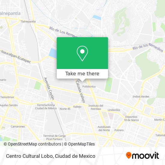 Mapa de Centro Cultural Lobo