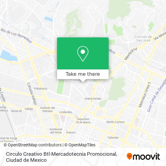Circulo Creativo Btl-Mercadotecnia Promocional map