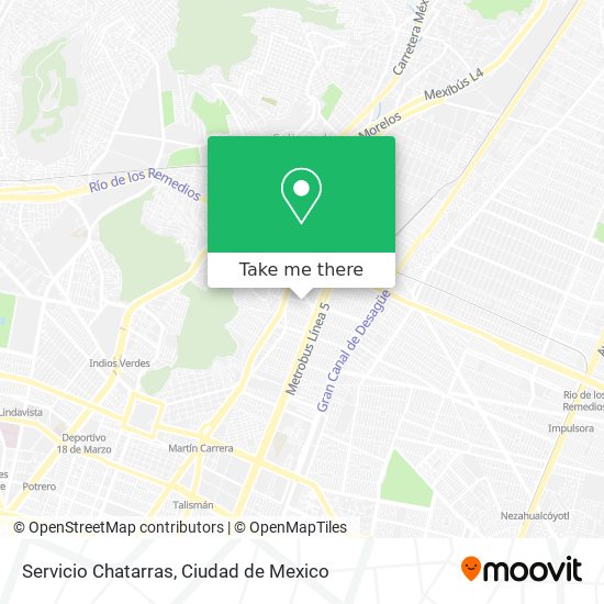 Servicio Chatarras map