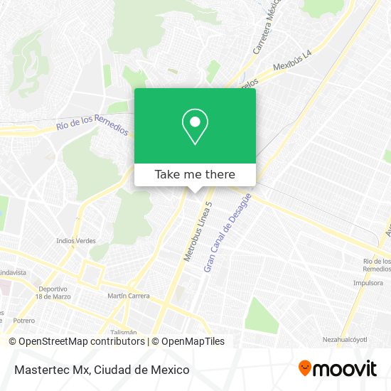 Mastertec Mx map