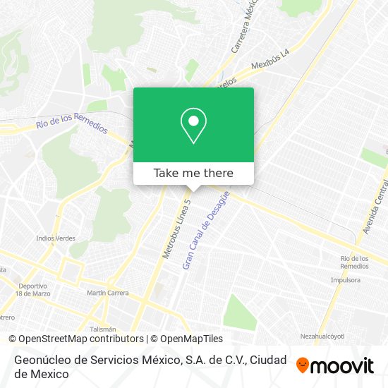 Geonúcleo de Servicios México, S.A. de C.V. map