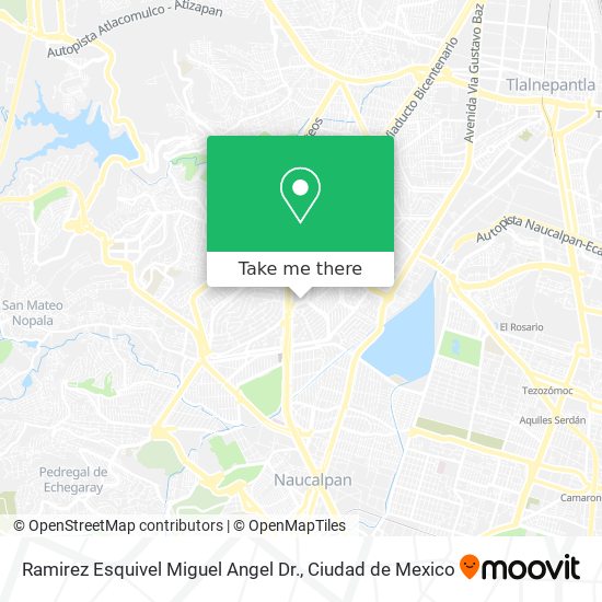 Mapa de Ramirez Esquivel Miguel Angel Dr.